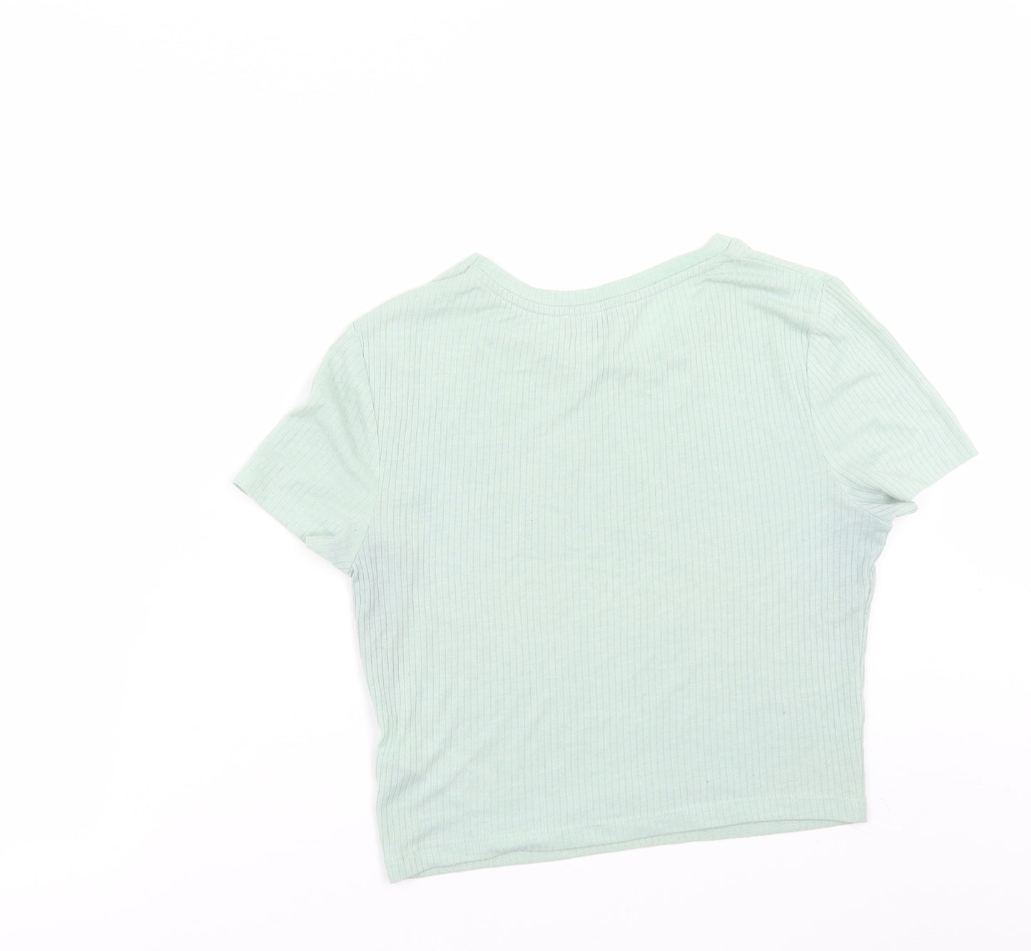 New Look Womens Green   Basic T-Shirt Size 10