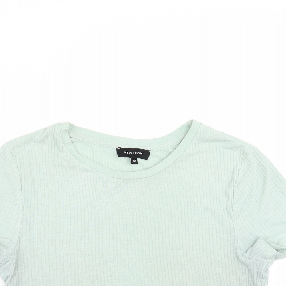 New Look Womens Green   Basic T-Shirt Size 10
