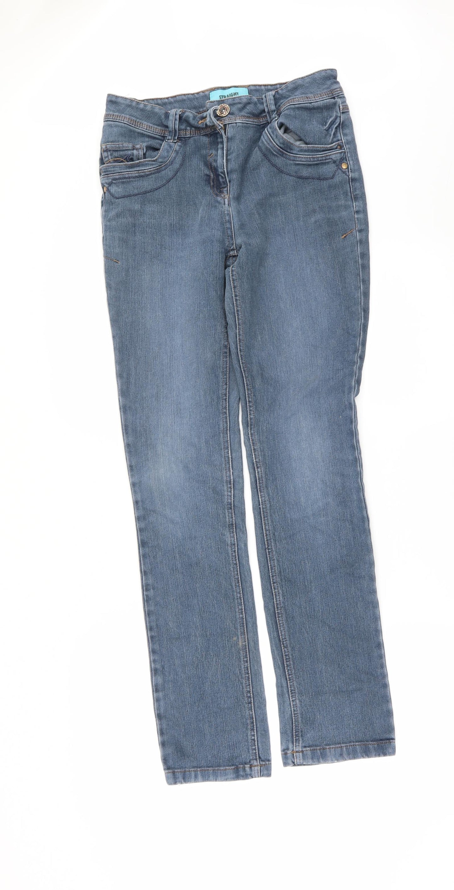 George Womens Beige  Denim  Jeans Size 8 L31 in