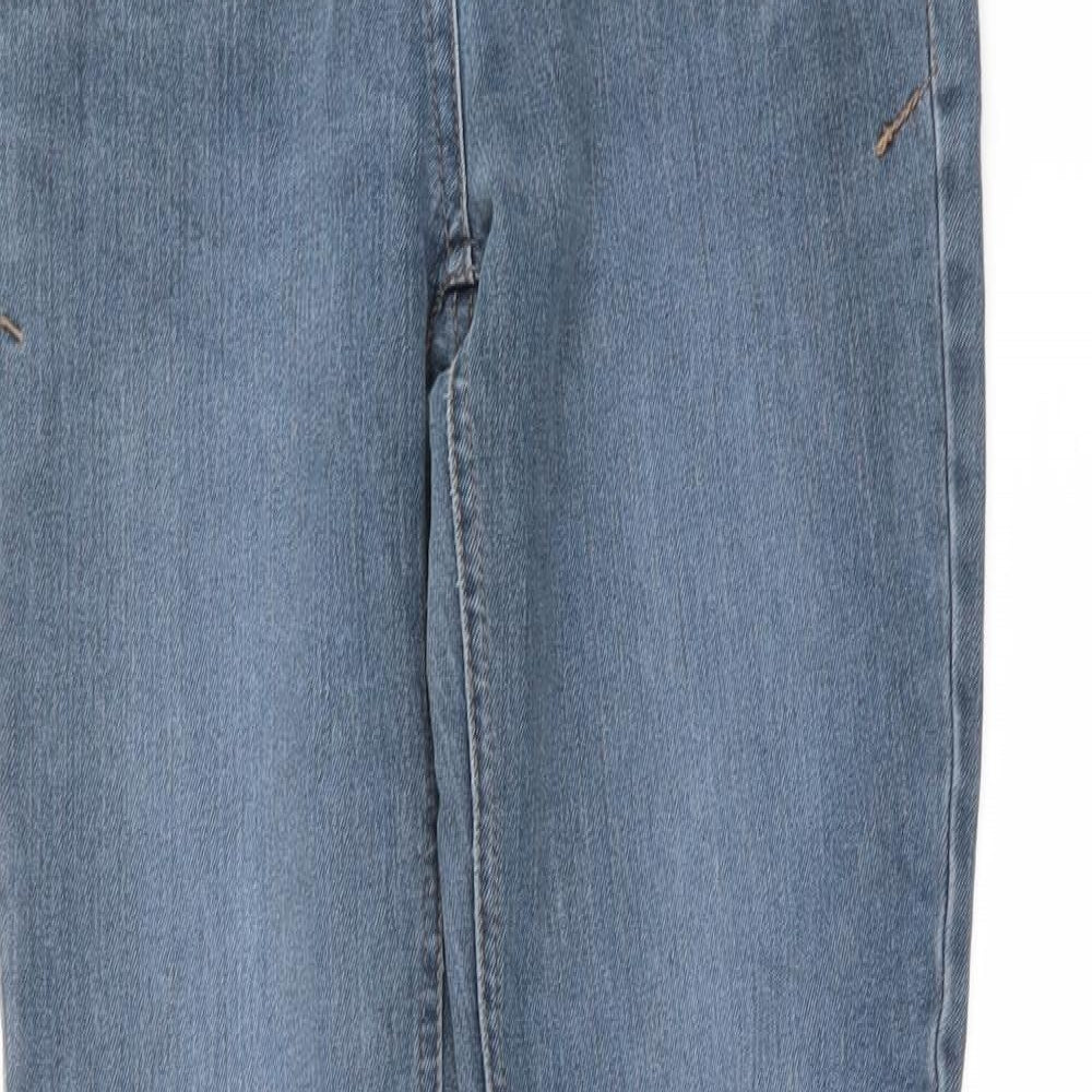 George Womens Beige  Denim  Jeans Size 8 L31 in