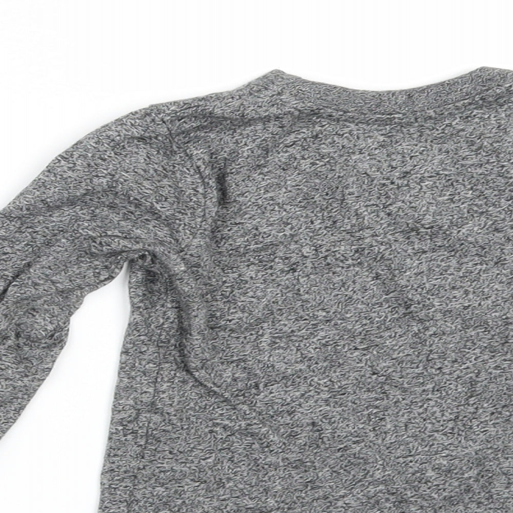 Primark Baby Grey   Basic T-Shirt Size 12 Months  - kermit the frog