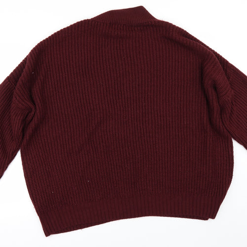 Primark Womens Red   Pullover Jumper Size XL