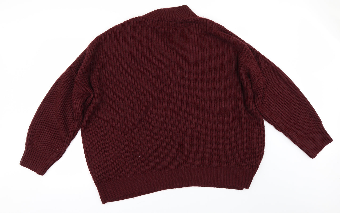 Primark Womens Red   Pullover Jumper Size XL