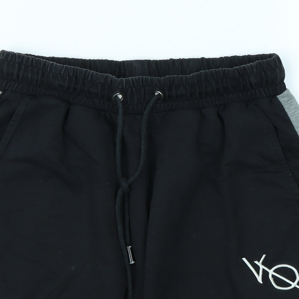 Vanquish Mens Black   Sweat Shorts Size S