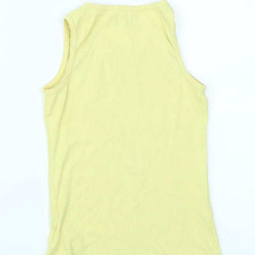 NEXT Girls Yellow   Basic Tank Size 10 Years