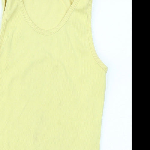 NEXT Girls Yellow   Basic Tank Size 10 Years