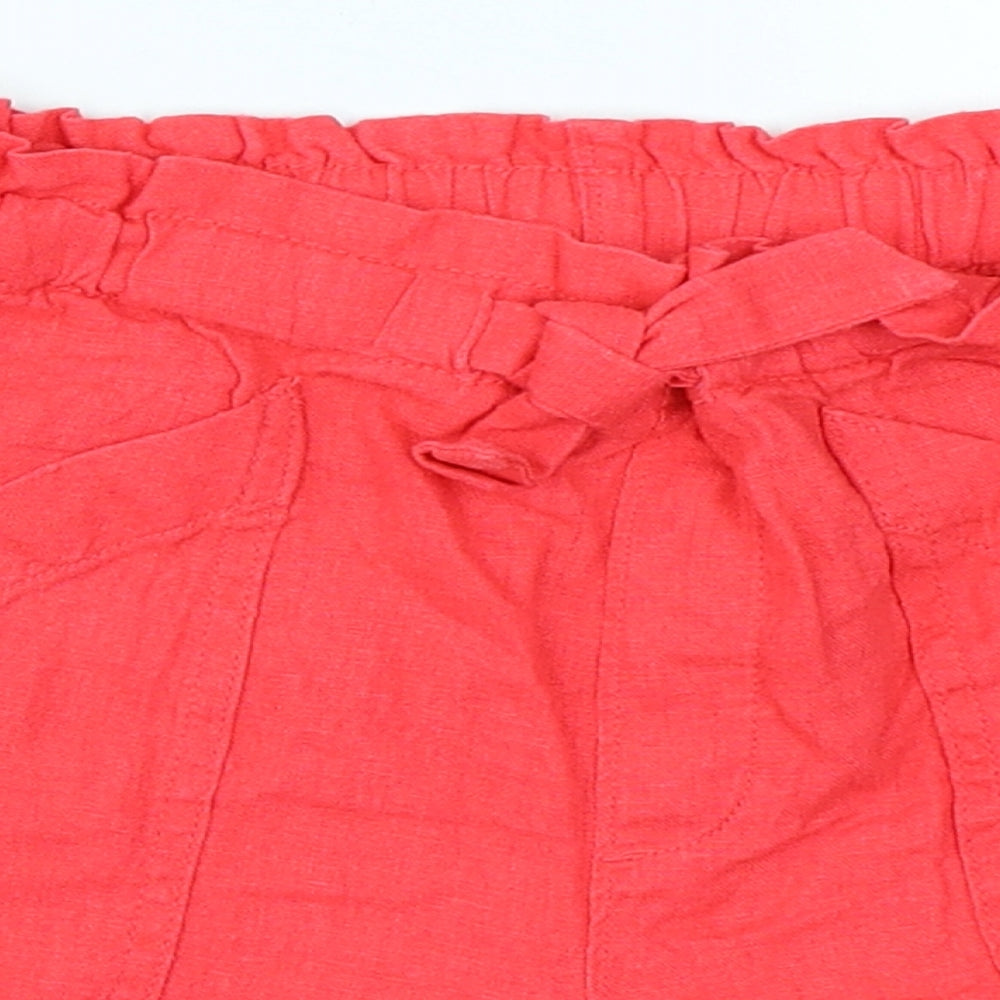 Gap Girls Red   Mom Shorts Size 10-11 Years