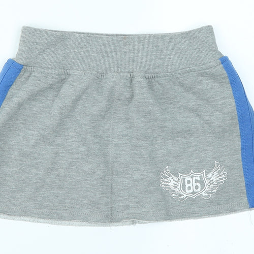 Generation Girls Grey   A-Line Skirt Size 10-11 Years