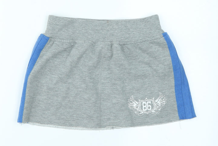 Generation Girls Grey   A-Line Skirt Size 10-11 Years