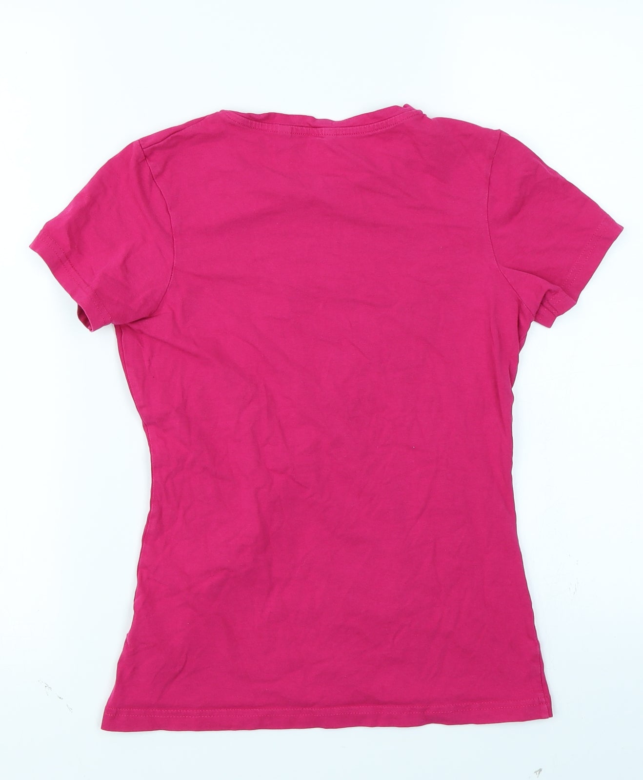 Skinnifit Womens Pink   Basic T-Shirt Size XS