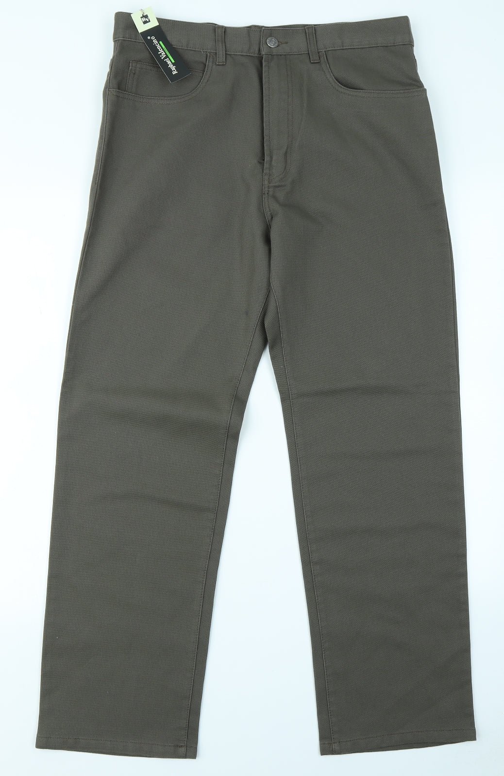 Raphael Valencino Mens Brown   Chino Trousers Size 34 in L27 in