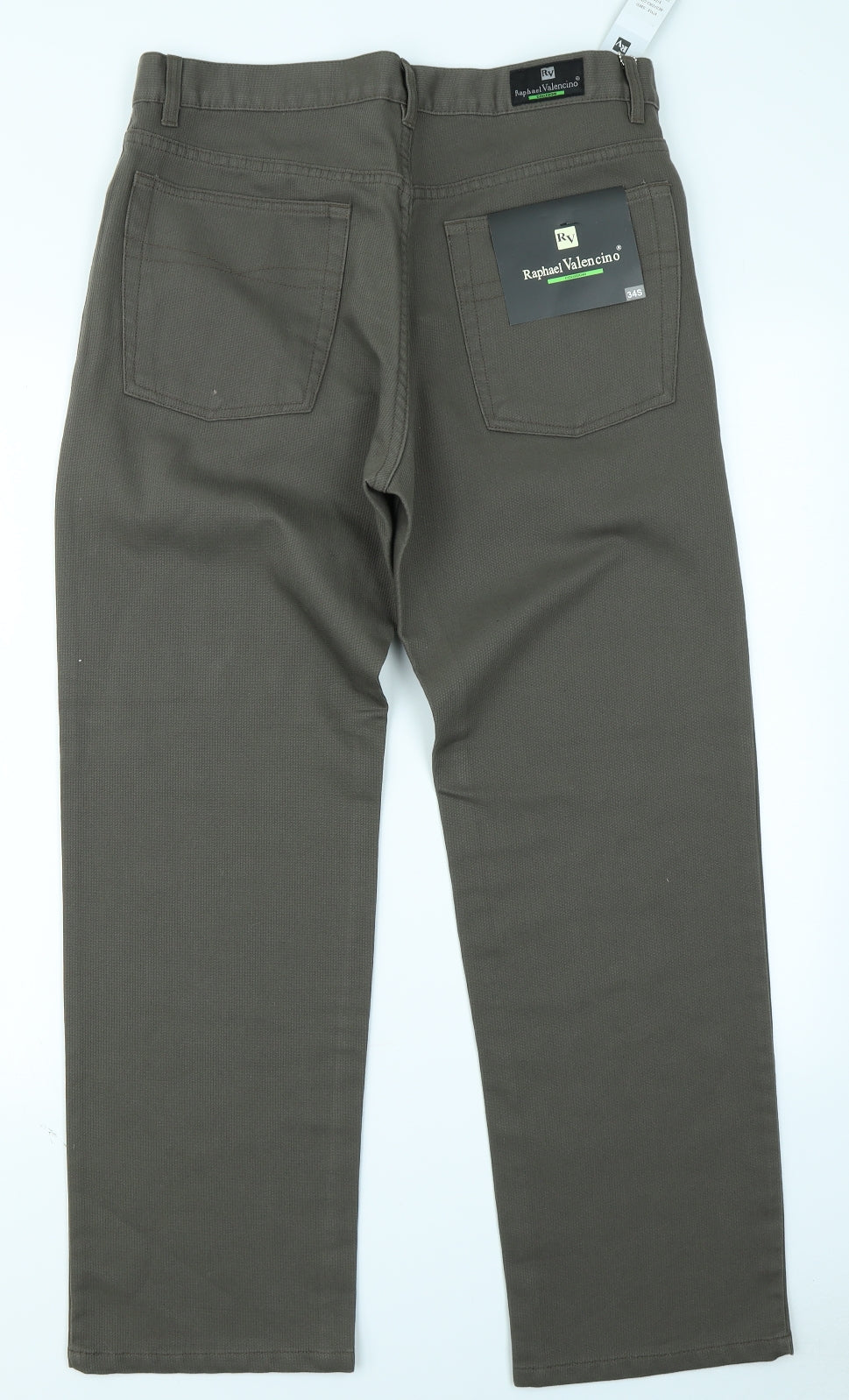 Raphael Valencino Mens Brown   Chino Trousers Size 34 in L27 in