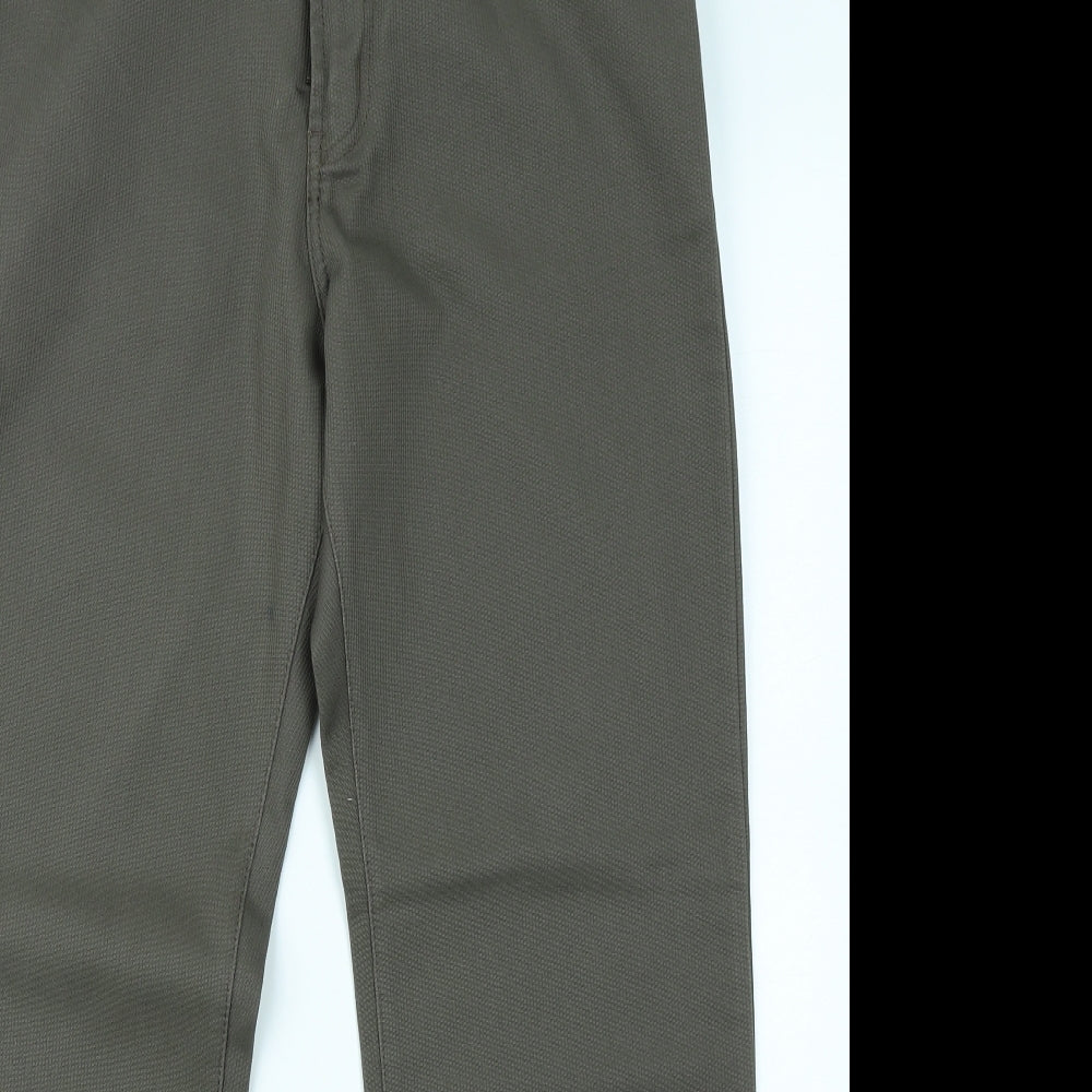 Raphael Valencino Mens Brown   Chino Trousers Size 34 in L27 in