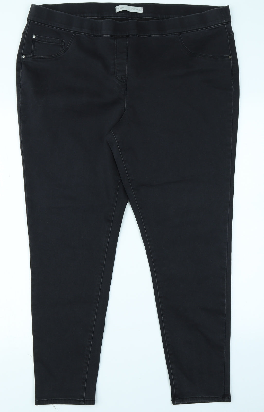 George Womens Black   Jegging Jeans Size 20 L26 in