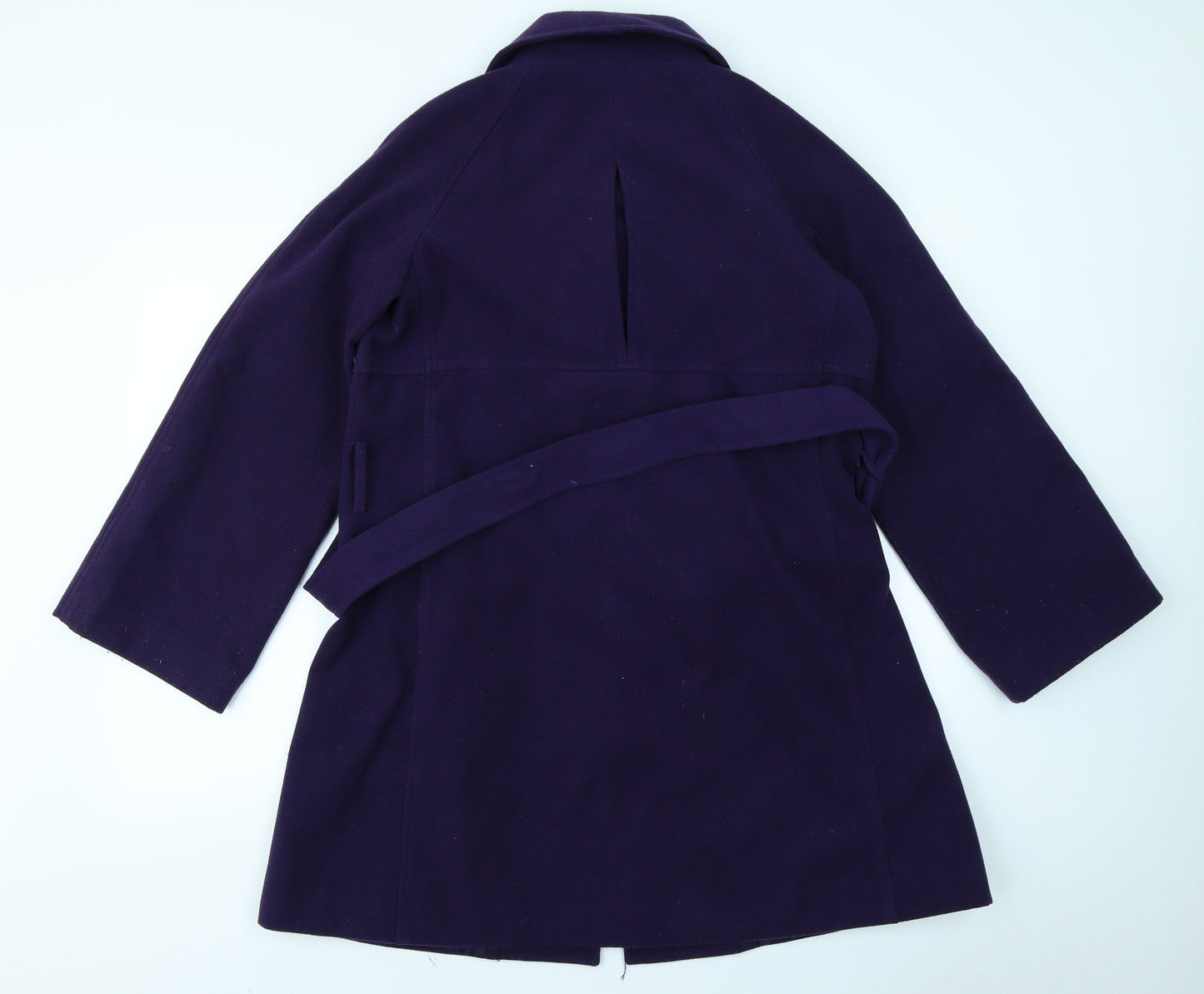 TG Womens Purple   Overcoat Coat Size 12