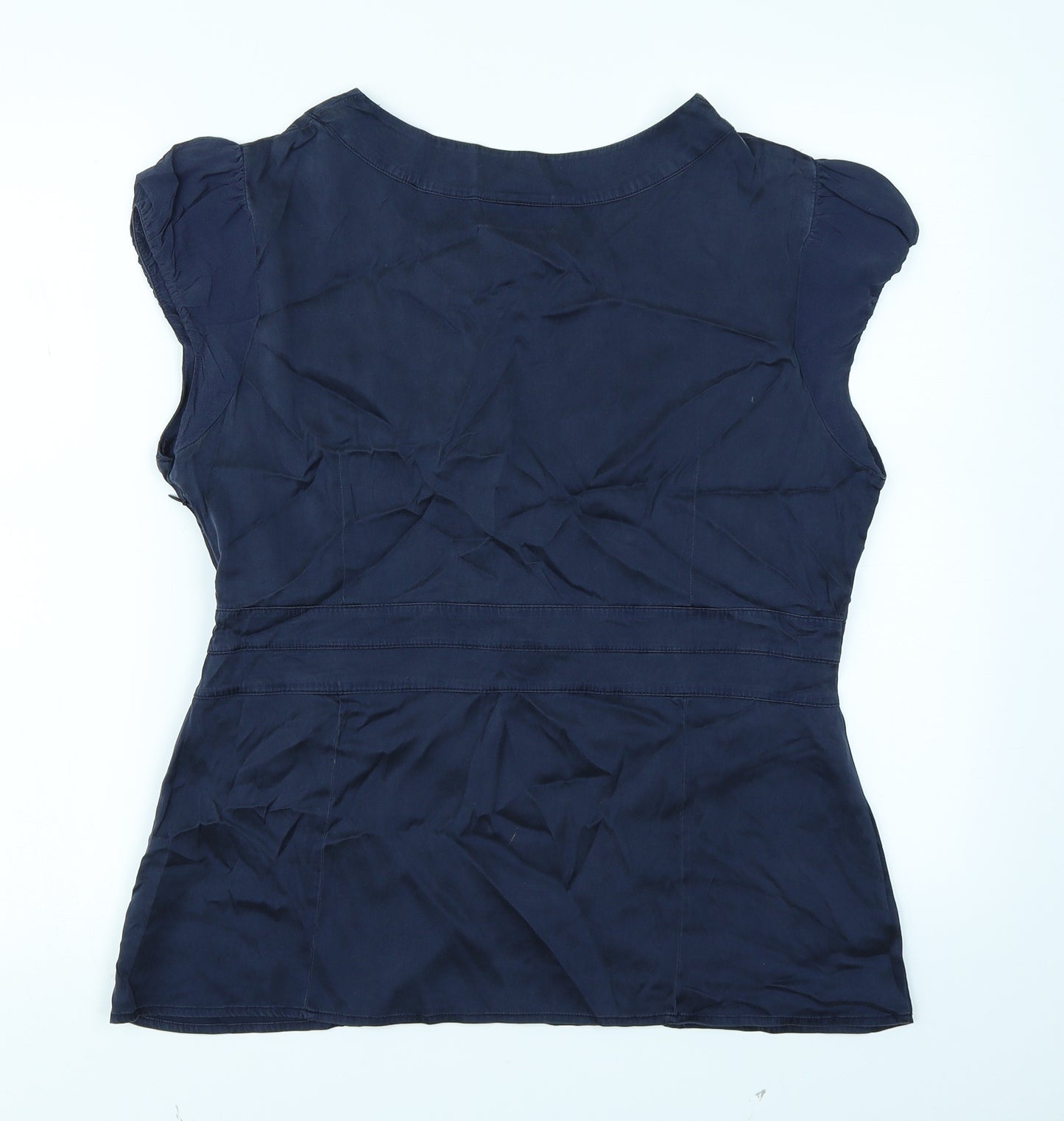 Principles Womens Blue   Basic Blouse Size 16