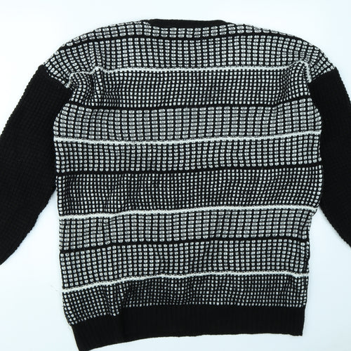 Papaya Womens Black   Pullover Jumper Size 14