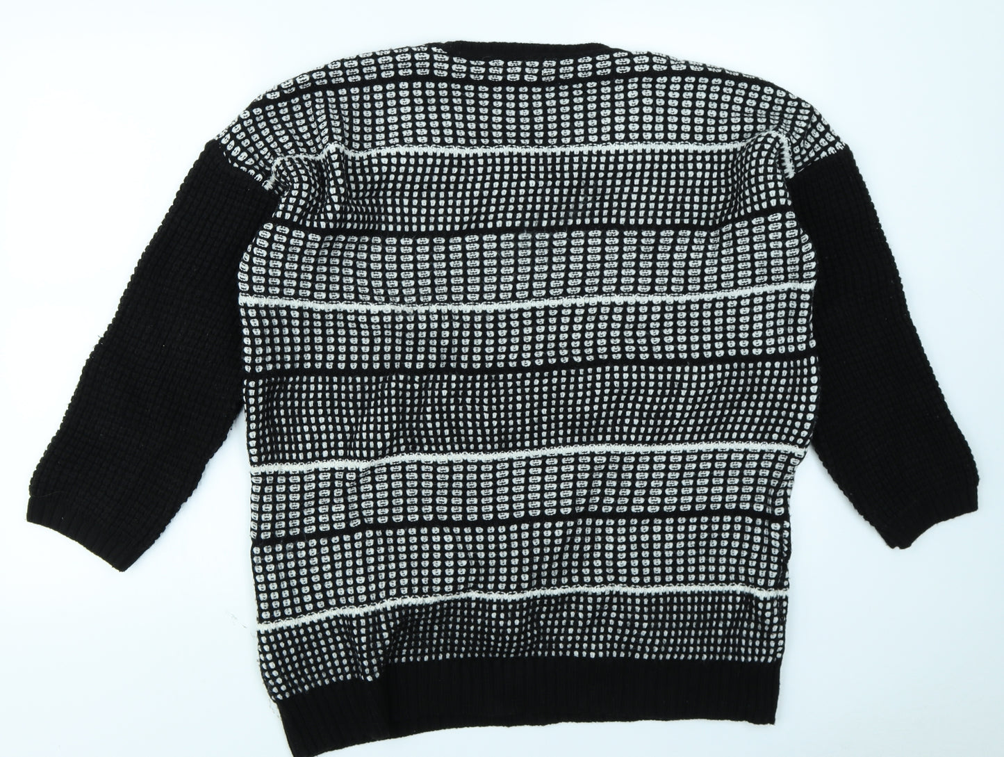 Papaya Womens Black   Pullover Jumper Size 14