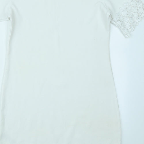 New Look Womens White   A-Line  Size 10