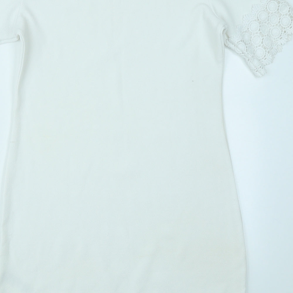 New Look Womens White   A-Line  Size 10