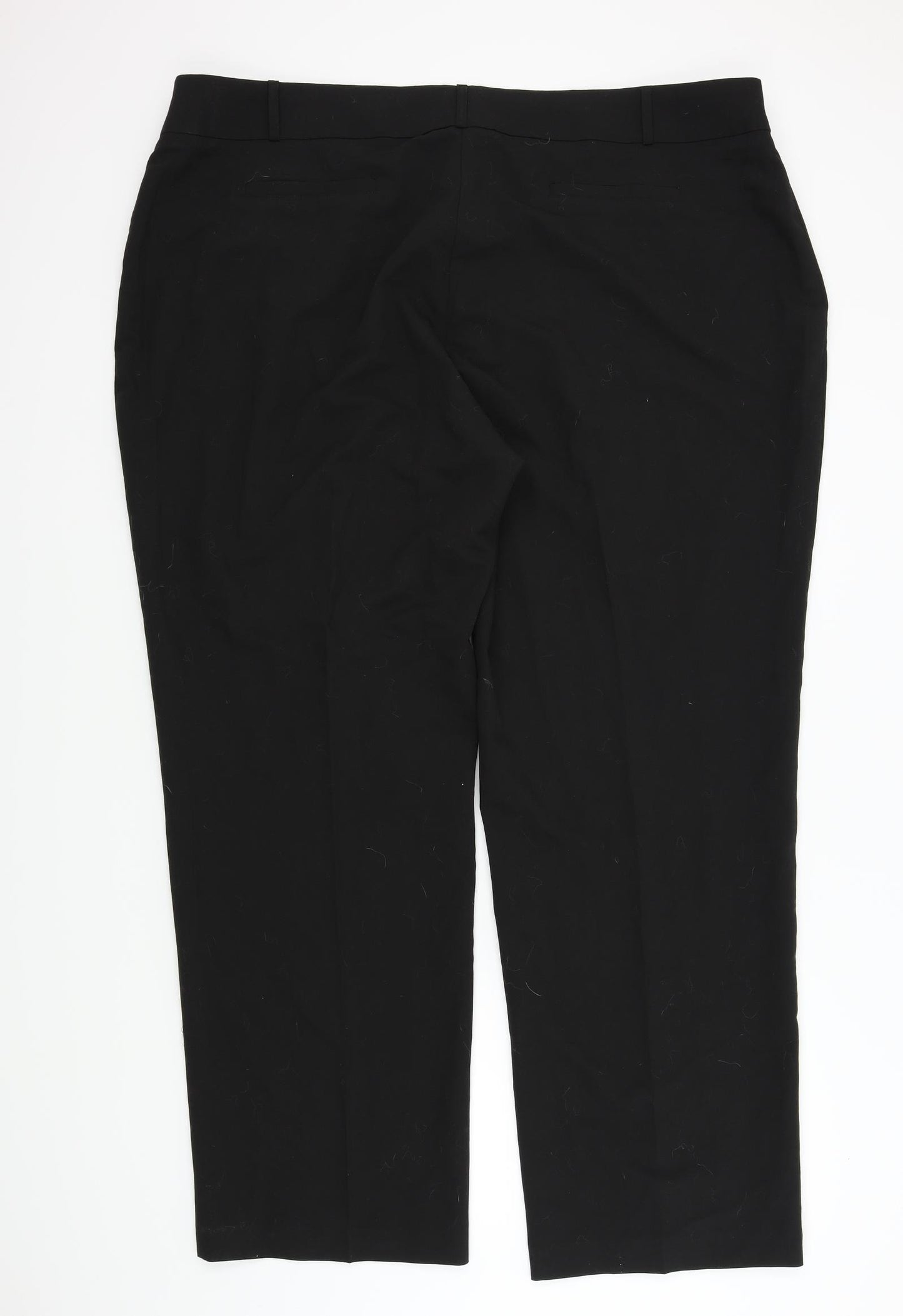 Ashley Stewart Womens Black   Trousers  Size 26 L31 in