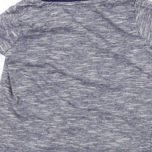 George Baby Blue Colourblock  Basic T-Shirt Size 6-9 Months