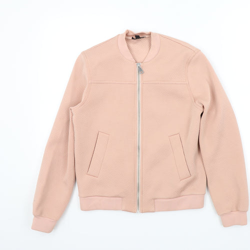 Topshop Womens Pink   Gilet Jacket Size 8