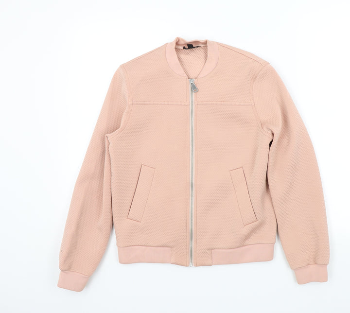 Topshop Womens Pink   Gilet Jacket Size 8