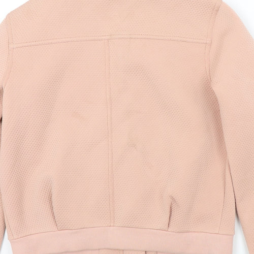 Topshop Womens Pink   Gilet Jacket Size 8