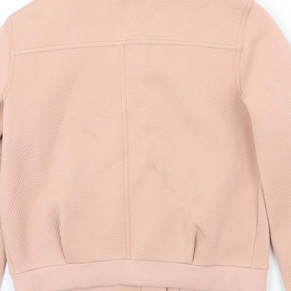 Topshop Womens Pink   Gilet Jacket Size 8