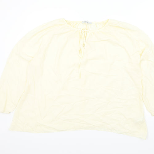George Womens Beige   Basic Blouse Size 16