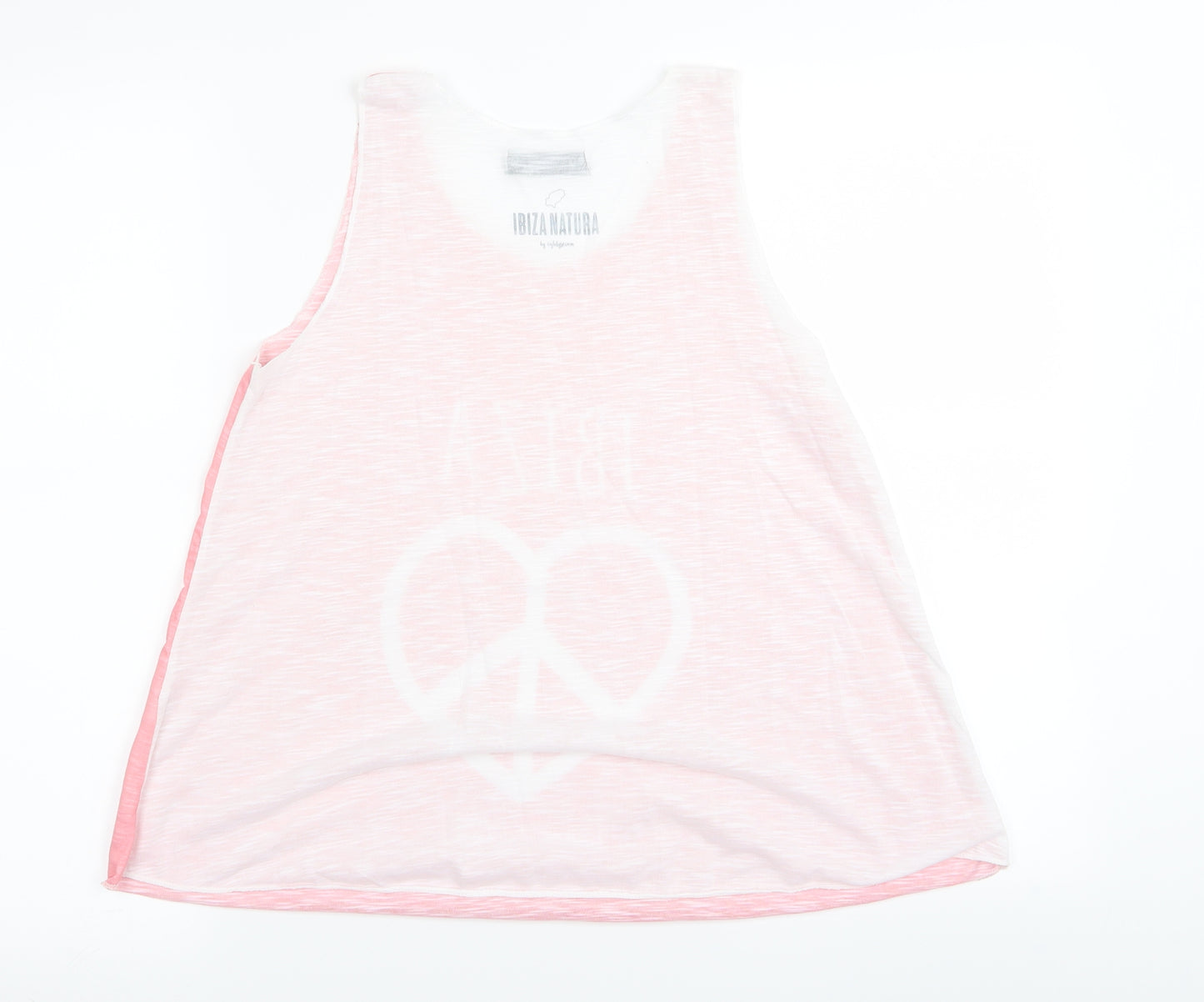 eightyseven ibiza Womens Pink   Basic Tank Size M