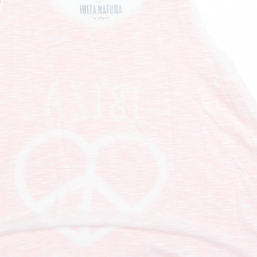 eightyseven ibiza Womens Pink   Basic Tank Size M