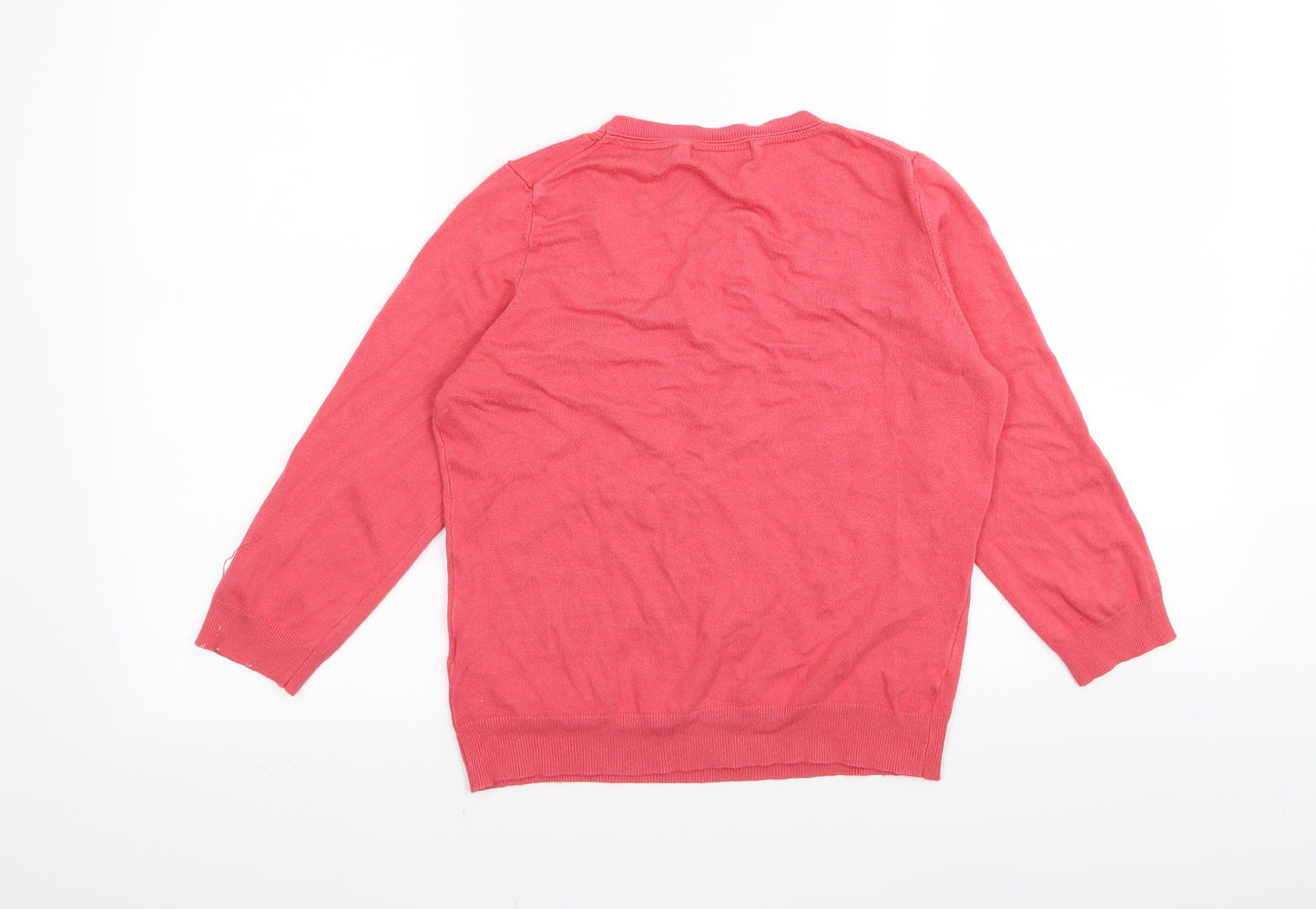 M&S Womens Pink   Pullover Jumper Size 14
