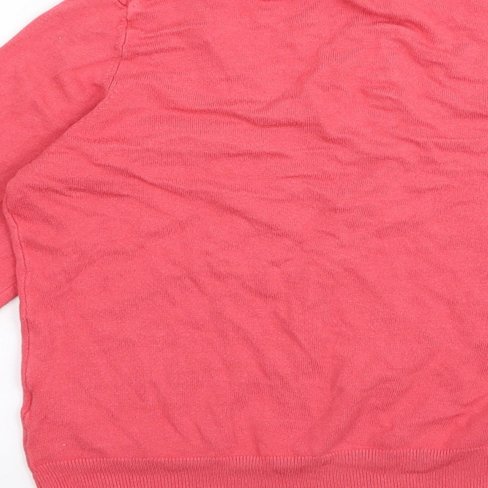 M&S Womens Pink   Pullover Jumper Size 14