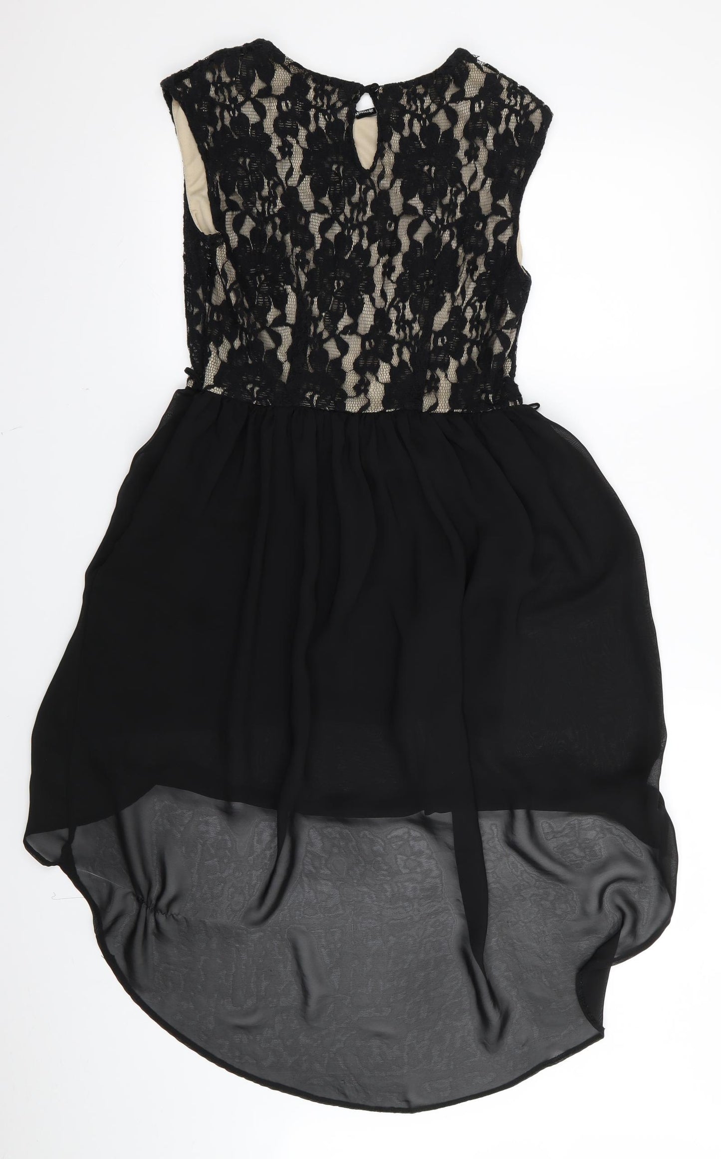 Primark Womens Black Floral  Fit & Flare  Size 12