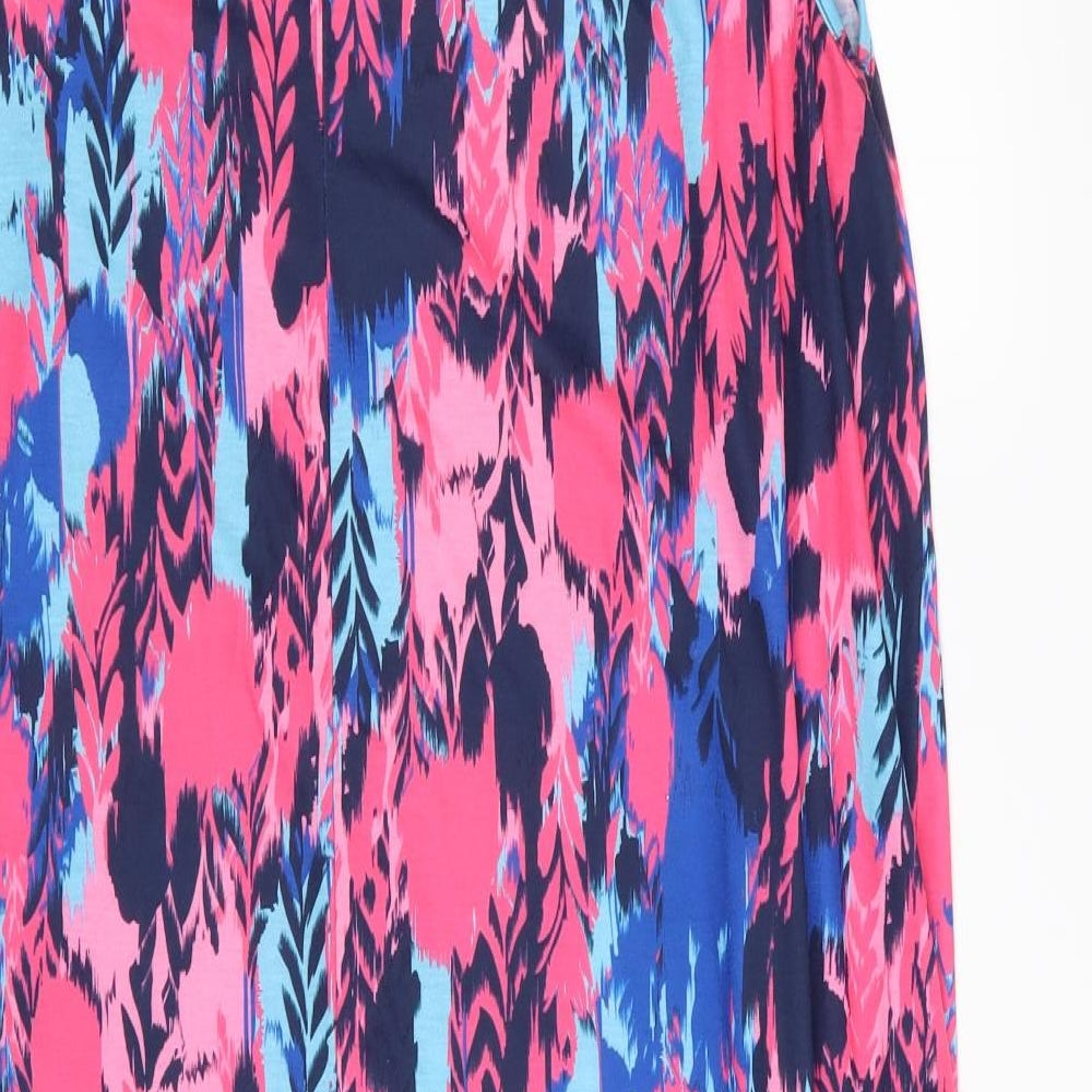 Roman Womens Multicoloured Geometric  T-Shirt Dress  Size 22  - size 22-24
