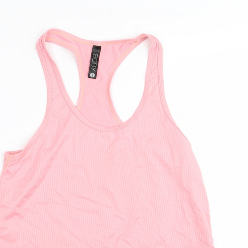 body Womens Pink   Basic Tank Size S