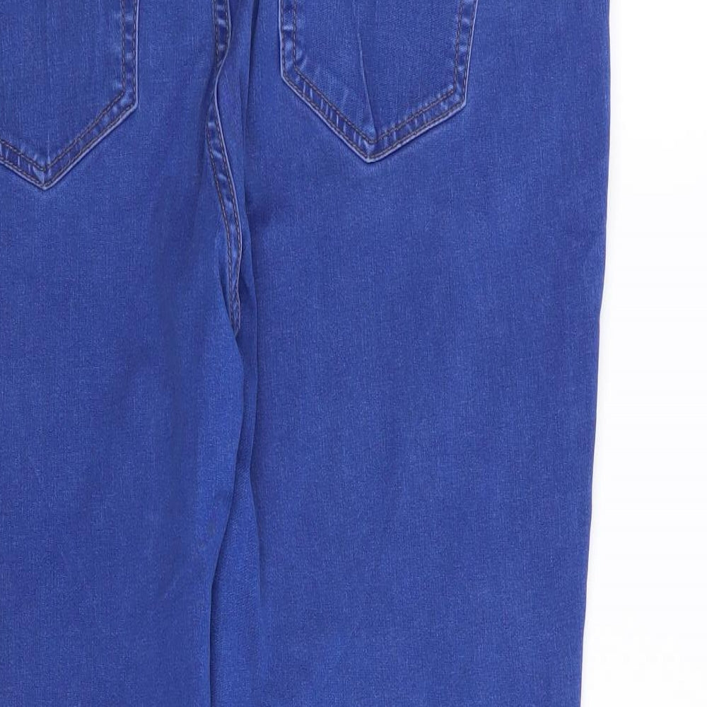 New Look Womens Blue   Jegging Leggings Size 18 L26 in - Stretch waistband