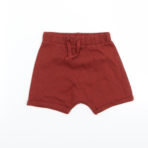 Asda George Boys Brown   Capri Trousers Size 9-12 Months  - SHORTS