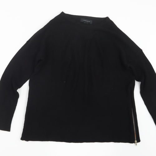 Atmosphere Womens Black  Knit Pullover Jumper Size 10