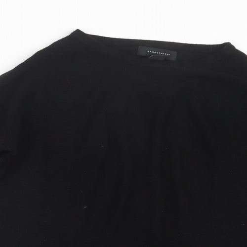 Atmosphere Womens Black  Knit Pullover Jumper Size 10