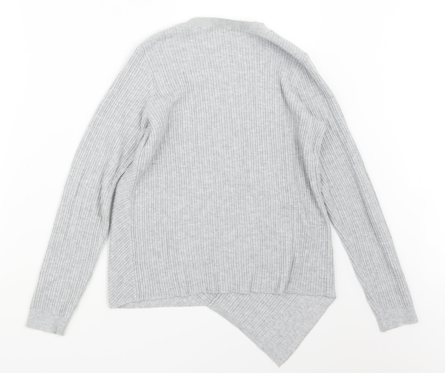 TU Womens Grey  Knit Pullover Jumper Size 12