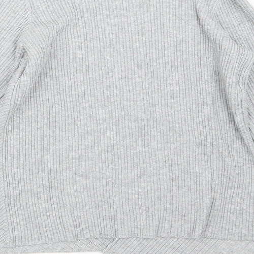 TU Womens Grey  Knit Pullover Jumper Size 12