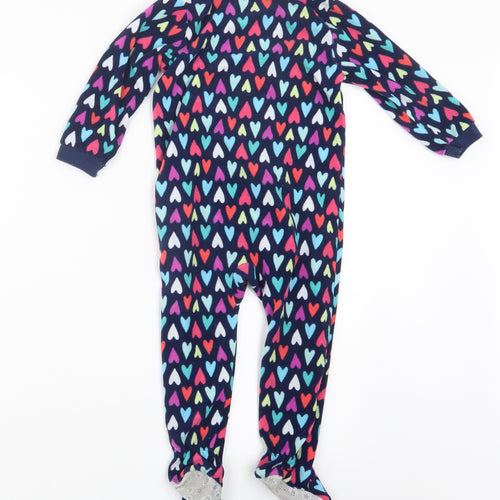 Carter's Girls Blue Geometric  Top One Piece Size 2 Years