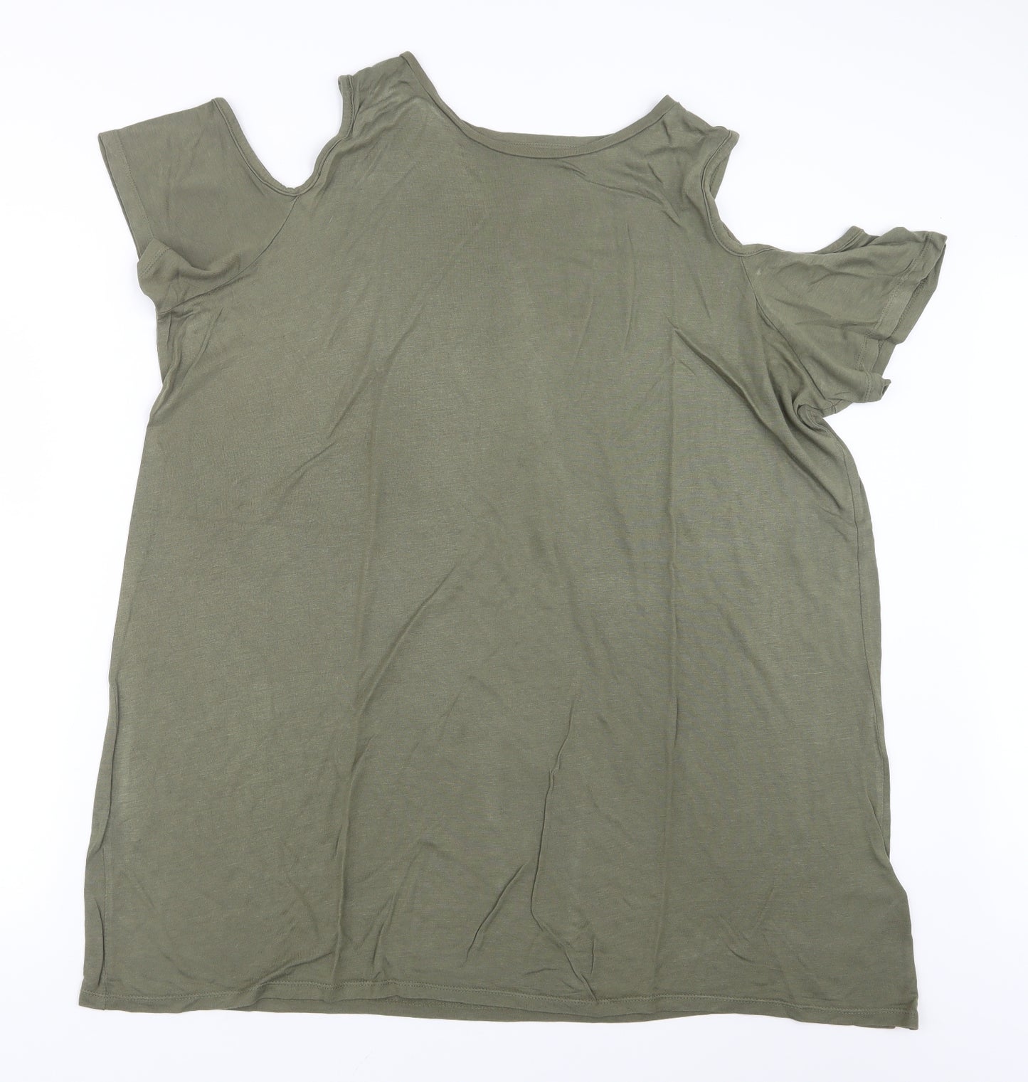 Capsule Womens Green   Basic T-Shirt Size 22