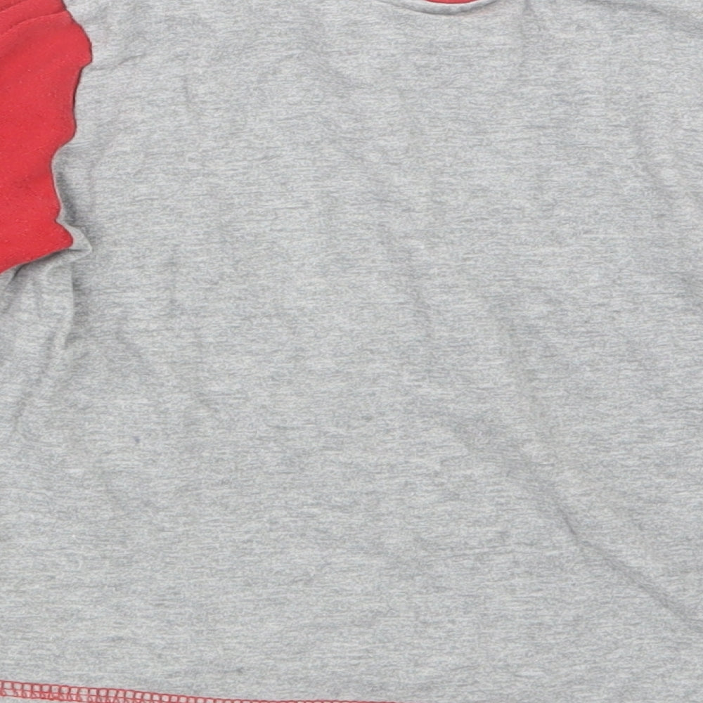 George Boys Red   Basic T-Shirt Size 3-4 Years  - Mickey Mouse