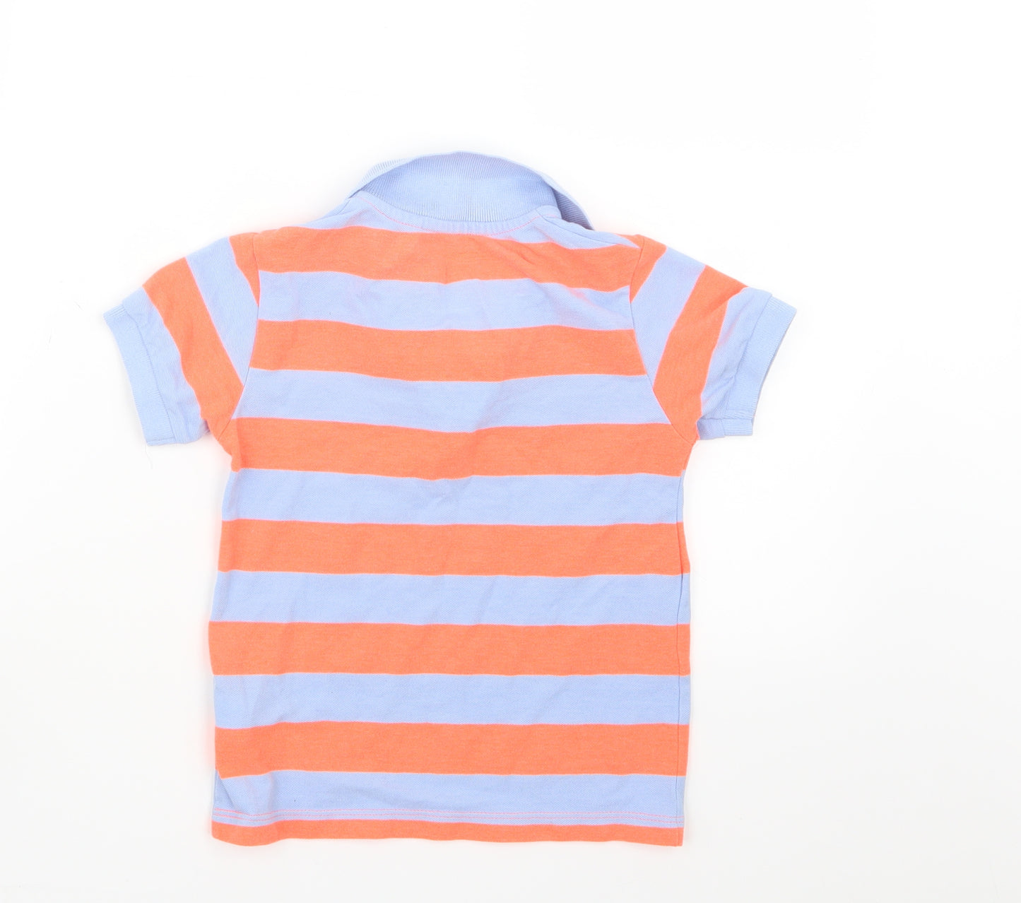 NEXT Boys Orange Striped  Basic Polo Size 3-4 Years
