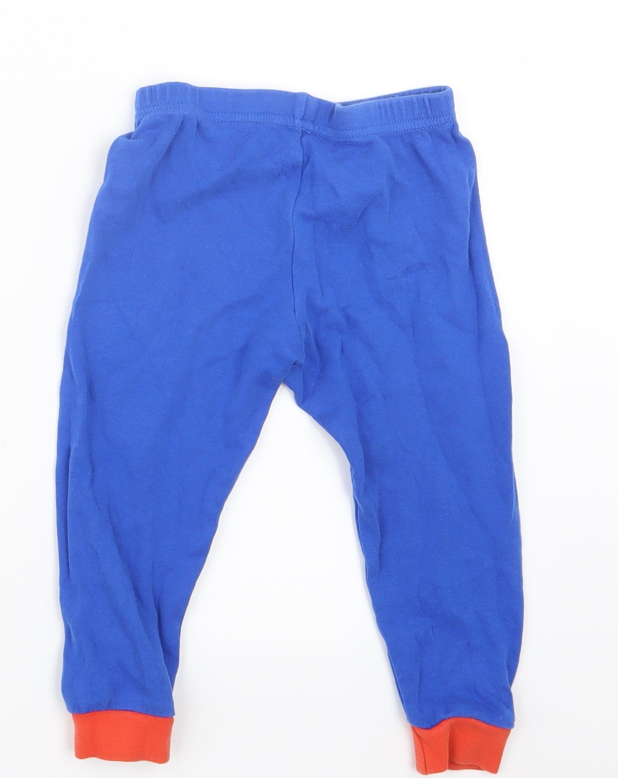 George Boys Blue Geometric   Pyjama Pants Size 2-3 Years  - Postman Pat