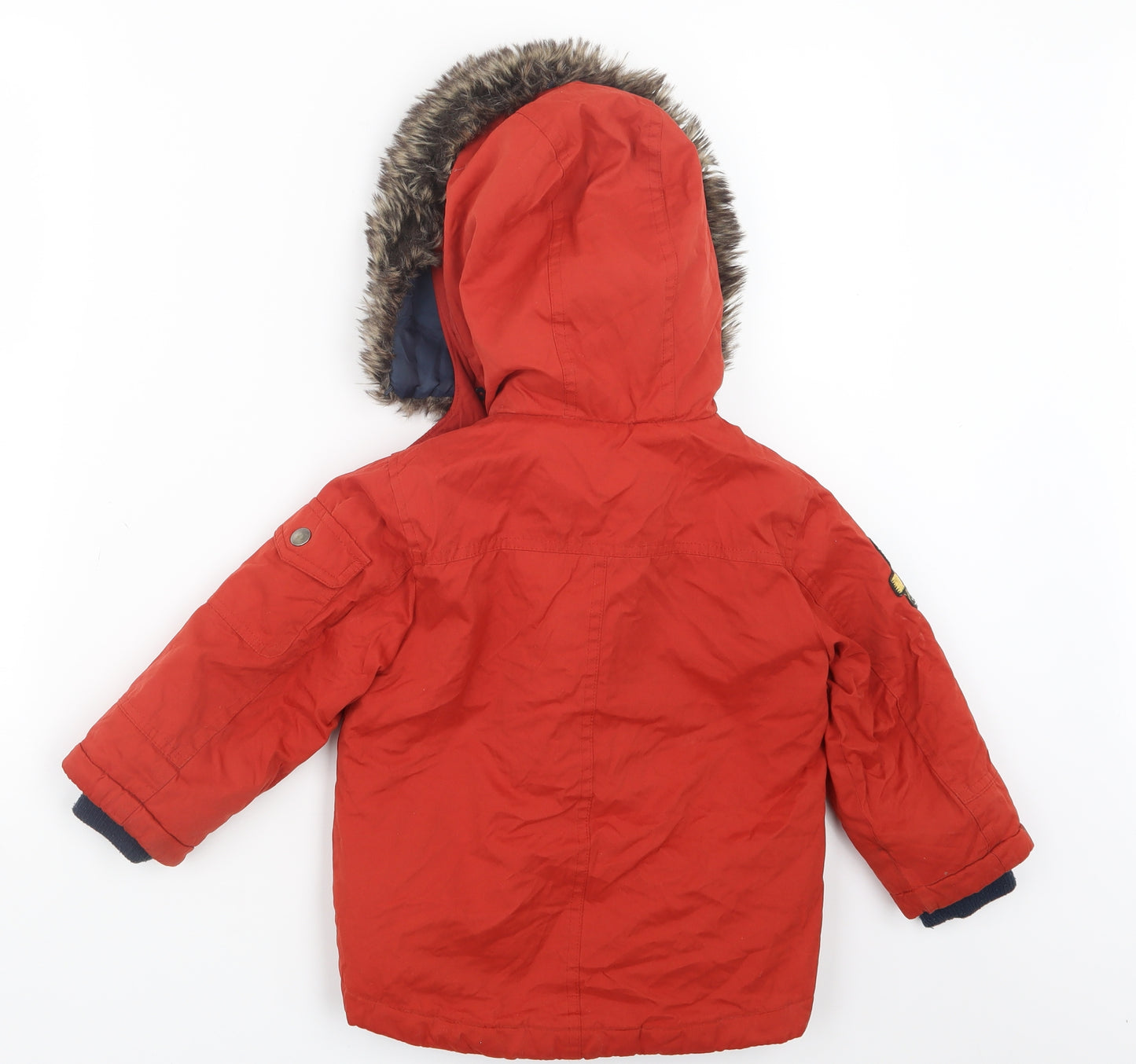 Nutmeg Boys Orange   Jacket  Size 2-3 Years